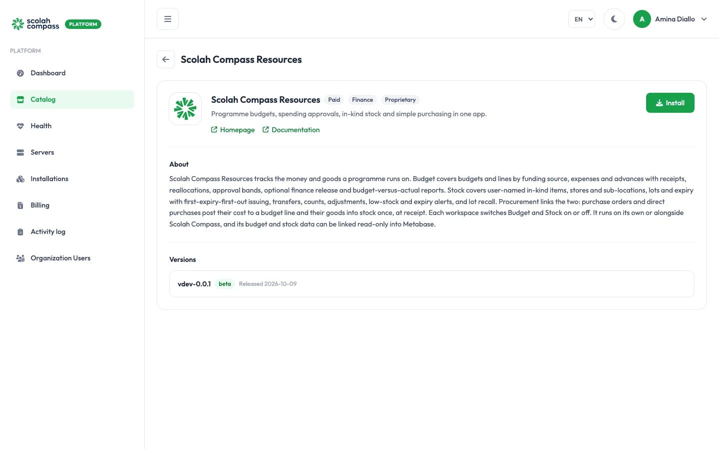 Scolah Compass Resources in the catalog